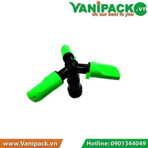 Béc 3 cánh tưới phun 360 ren trong 2127 Kanok 345-5