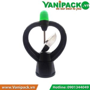 Béc Bướm Phun Mưa Lá Thép Xoay 360 Độ Cánh Tròn Nối Ren Trong 21-27 Cổ Xoay Kanok 303-R