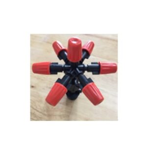 Béc cam phun sương 7 hướng chân ren ngoài 21mm TAT-003