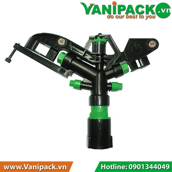 Béc cánh đập xoay 360 4 cửa ren trong 34 Kanok 316-4