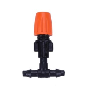 Béc màu cam phun sương 1 hướng kèm T nối ống 5x7mm