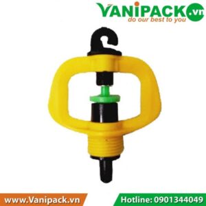 Béc nhỏ bọc inox đuôi 6 ly màu đen hoặc vàng BB-903D+