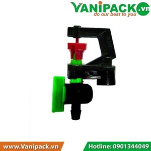 Béc nhỏ tưới phun 360 nối 5 ly + van Kanok 321-NV