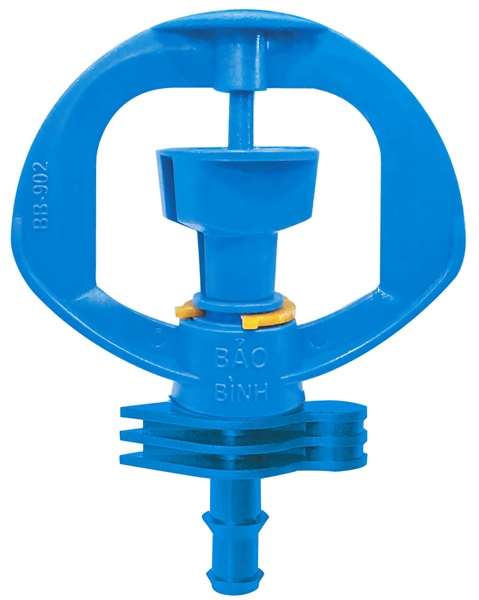 BÉC thân xoay 2 tia có phe tháo rời HỌNG PHUN 4.5 LY đuôi 8-10 ly FE902XNĐ8-10