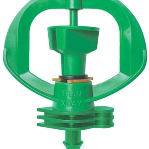 BÉC thân xoay 2 tia có phe tháo rời ren ngoài 17-21 XANH LÁ FE902