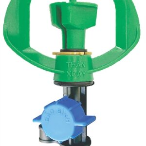 Béc thân xoay 2 tia có van chỉnh lưu lượng đuôi 8-10 ly BB-VLL902Đ8-10