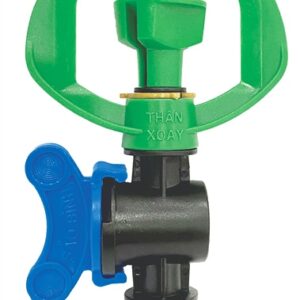 Béc thân xoay 2 tia có van khóa ren ngoài 17-21 BB-VS902