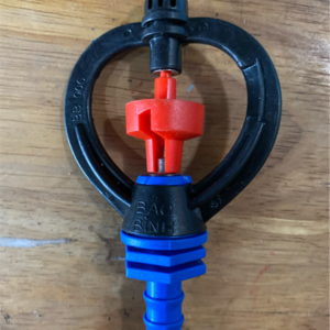 BÉC thân xoay 2 tia đuôi10 ly ( màu đen + đuôi xanh dương) BB-906D10