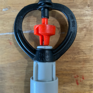 BÉC thân xoay 2 tia nối không ren 21-27 (màu đen + xám) BB-906PVC21-27