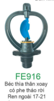 BÉC thìa thân xoay có phe tháo rời ren ngoài 17-21 FE916