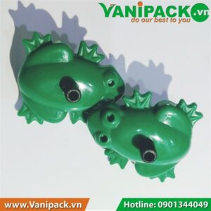 Béc tưới cây nhỏ giọt có bù áp hình con ếch Antelco DripPetsEc