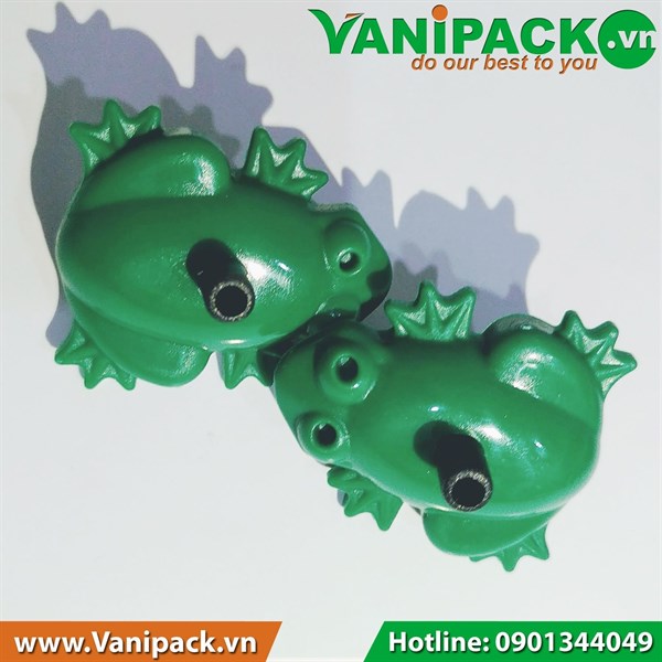 Béc tưới cây nhỏ giọt có bù áp hình con ếch Antelco DripPetsEc