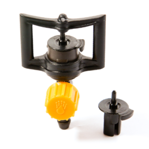 Béc tưới phun mưa cục bộ chống côn trùng BS5000V2 Roto R8 chống mòn lỗ ty 1.9 mm Xanh