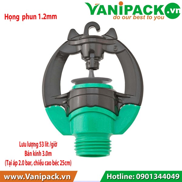 Béc Tưới Phun Mưa Rivulis S2000 Có Bù Áp NB-101028819