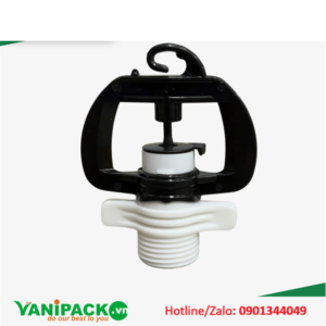 Béc tưới R8 ren ngoài 17 bù áp 150l/h - Trắng AT25-R8KBA-150TRANG