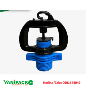 Béc tưới R8 ren ngoài 17 bù áp 220l/h - xanh dương AT25-R8KBA-220XDUONG