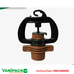 Béc tưới R8 ren ngoài 17 không bù áp 60l/h - Nâu AT25-R8KBA-60NAU