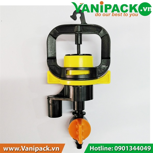 Bịch 10 cái Béc tưới G7 có van điều chỉnh lưu lượng NTV-G7-CV