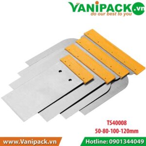 Bộ 4 dao trét 50mm, 80mm, 100mm, 120mm Tolsen TS40008