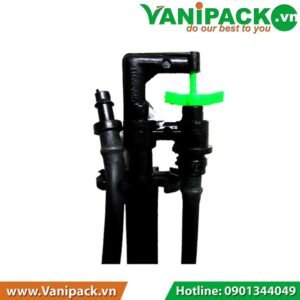 Bộ Béc nhỏ tưới phun 360 nối ống 5 ly + cây cắm 40cm Kanok 331-A