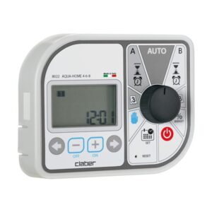 Bộ điều khiển tưới cây 4-6-8 kênh Aqua home/ Aqua home 4-6-8 CLABER 8022