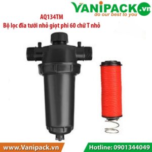 Bộ lọc đĩa tưới nhỏ giọt phi 60 chữ T nhỏ VAN AQ134TM