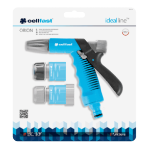 Bộ vòi tưới cò tay Ideal Line Plus 20mm Cellfast - Tây Ban Nha NB-50-720