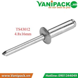 Bọc 50 đinh rive 4.8x16mm Tolsen 43012