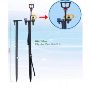 Cây cắm 55 cm lỗ 6-10 ly BB-C55CM