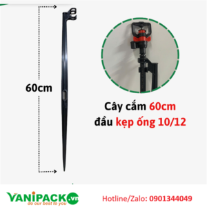 Cây cắm Béc 60cm ( Đầu kẹp 10/12mm) AT25-APS-CC60KEP1012
