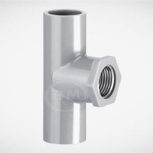 Chữ T 21 ren trong 21mm nhựa Bình Minh BM-T21-RT21N