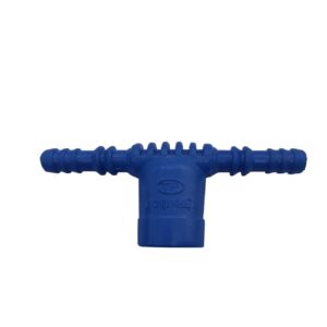 Chữ T vòng tưới Thanh Long 2 khắc 12mm & 14mm sử dụng ống 21mm uPVC màu xanh TPA-TVTL21X