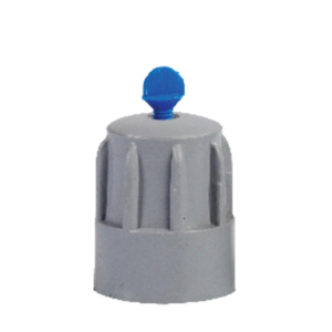 Cục béc bít cao PVC 27mm màu xám + xanh dương BC-BITPVC