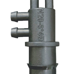 Cục nối khởi thủy ống LDPE 20 ra 2,3 hoặc 4 đầu 6 ly BBLDPE-N20-6-4D