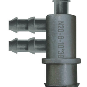 Cục nối khởi thủy ống LDPE 25 ra 3 đầu 8-10 ly BBLDPE-N25-8-103D