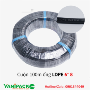 Cuộn 100m ống ldpe 6*8 mm ( ống 8.0 ly) AT25-AO-LDPE8