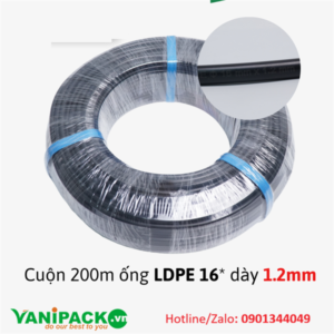 Cuộn 200m ống ldpe 16*1.2mm AT25-AO-LDPE1612