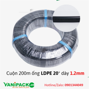 Cuộn 200m ống ldpe 20*1.2mm AT25-AO-LDPE2012
