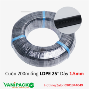 Cuộn 200m ống ldpe 25*1.5mm AT25-AO-LDPE2515