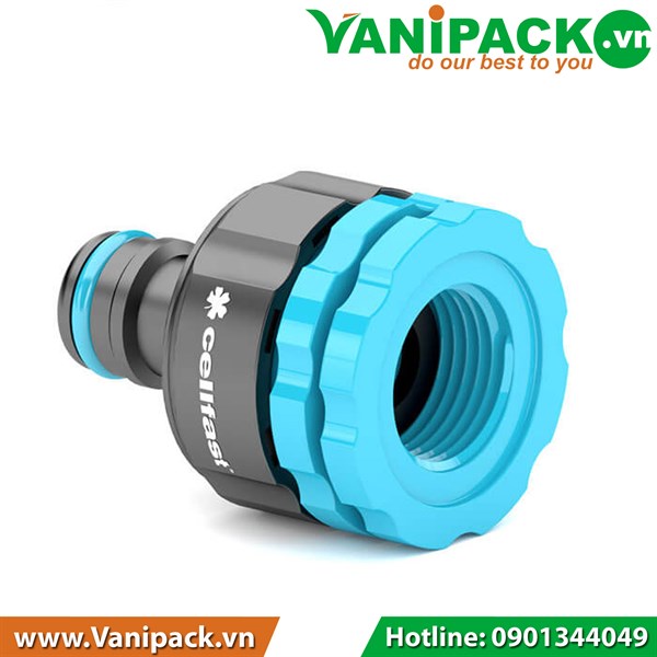 Cút Nối Nguồn Nước Đa Dụng Ren Trong 21-27-34mm Cellfast Ergo NB-53-210