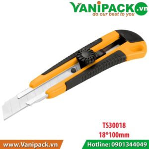 Dao rọc giấy có khóa 18 x 100mm Tolsen TS30018