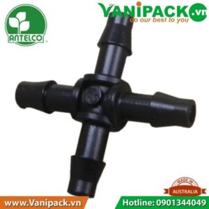 Đầu Nối Chữ Thập 04mm Antelco-CT4MM