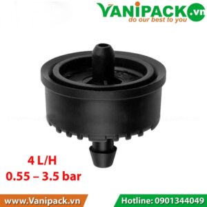 Đầu Tưới Nhỏ Giọt Có Bù Áp Rivulis Supertif 4 Lít/Giờ NB-201000242