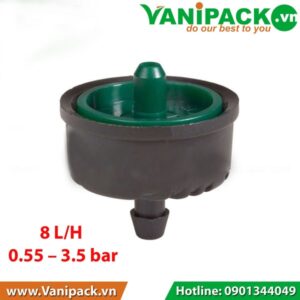 Đầu Tưới Nhỏ Giọt Có Bù Áp RS 8 Lít/ Giờ 201000056