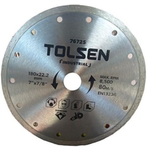 Đĩa Cắt Gạch Ướt 180Mm Tolsen TS76725