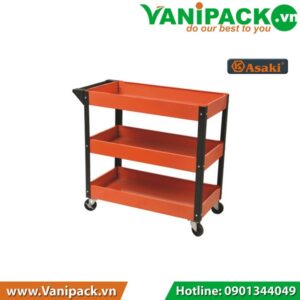 Kệ đựng đồ nghề 3 ngăn 81- 37- 79cm Asaki AK-9970