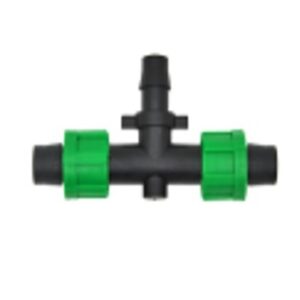 Khởi thủy chữ T chia 2 đai ren vặn khóa dây dẹp nhỏ giọt 16mm * 16mm * 14mm TPA-KTCTDD16SU