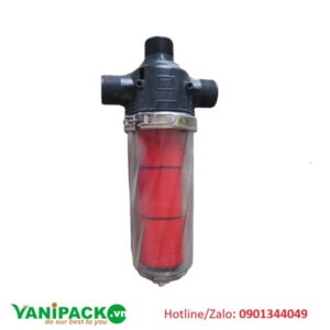 Lọc đĩa chữ T D60, 120 mesh, lưu lượng 35m3/h màu trong suốt TPA-LDT60TL