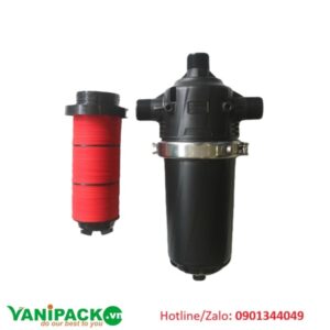 Lọc đĩa chữ T D90, 120 mesh, lưu lượng 50m3/h màu đen TPA-LDT90DL