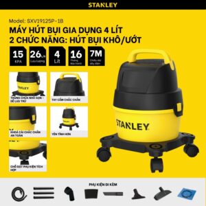Máy hút bụi 2 chức năng Stanley SXV19125P-1B